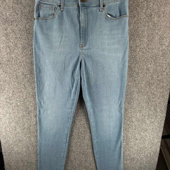 Mott & Bow Jeans Women 30x30 High Rise Skinny Light Wash Stretch Soft ACTL 28X30 - Picture 1 of 15